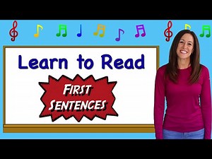 First Sentences for Babies, Toddlers, Children | Read with Miss Patty | Sight Words Learn to Talk - Videos For Kids