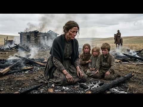 They Found Her Kneeling in the Ashes of Her Own Home - With Three Children and Nowhere Left to Go