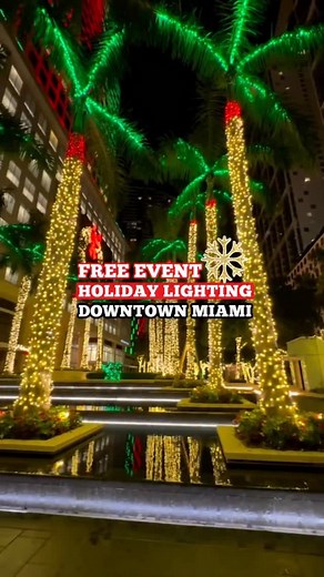 37K views · 1.2K reactions | ✨ Miami’s BIGGEST Free Holiday Event is...