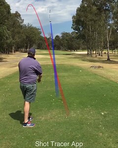 Shot Tracer app lets you track and trace your drives... literally👍 | Shot Tracer