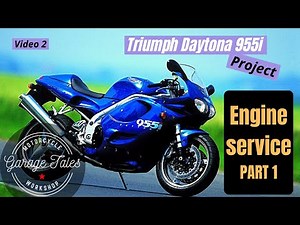 Triumph Daytona 955i video 2 - Engine Service PART 1