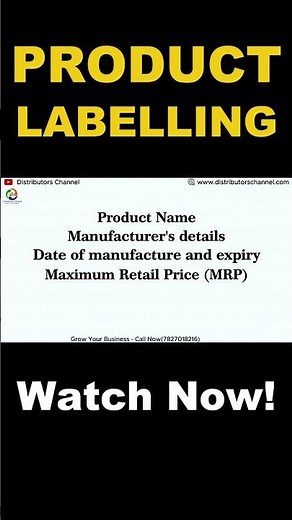 How to Label Your Products Complete Information | #shorts #brandbuilding #businessgrowth