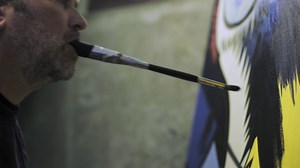 34K views · 217 reactions | Jared Dunten was paralyzed in a diving accident in the Rio Grande. Despite the challenges, with an incredible spirit of determination and hope guiding him, he’s on a mission to “paint himself out of the wheelchair." | Frost | Facebook