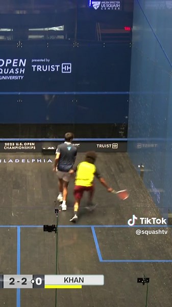 Ramit Tandon vs Faraz Khan: Intense Squash Rally Highlights