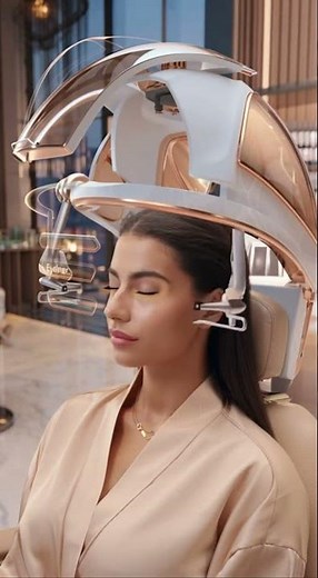 Dubai Unveils the Smart Makeup Helmet: Perfect Makeup in 10 Seconds!