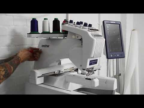 Brother PR Series Replacing the automatic needle threader