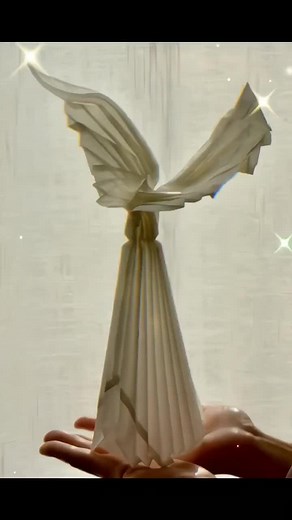 Easy to learn archangel origami tutorial.#折纸 #Origami #手工diy