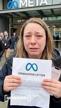 Woman says she's now been laid off from Meta after working there since 2018, being replaced by AI