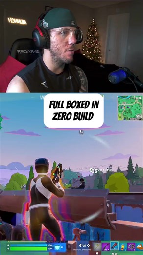 Full boxed in zero build #fyp #fortniteclips #fortnite #gaming #streamer