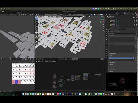 🔴 100 Days of 3D Modelling for CGTrader | Day 32 | PLAYING CARDS **