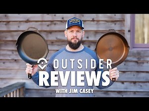 3K views · 62 reactions | Two cast iron skillets go head-to-head in the Outsider test kitchen: Lodge Chef 12-Inch Skillet vs. Smithey Ironware No. 12 Skillet. | Outsider | Facebook