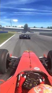 Michael Schumacher vs Jenson Button | Ferrari F2004 vs BAR-Honda 006 | F1 2004 at Silverstone