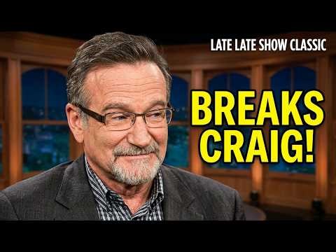 Robin Williams Breaks Craig Ferguson | The Late Late Show