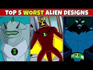 Top 5 WORST alien designs | Fan 10k