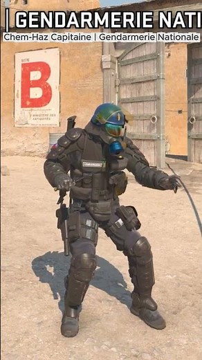 CS2 AGENTS 2025 - Chem-Haz Capitaine | Gendarmerie Nationale