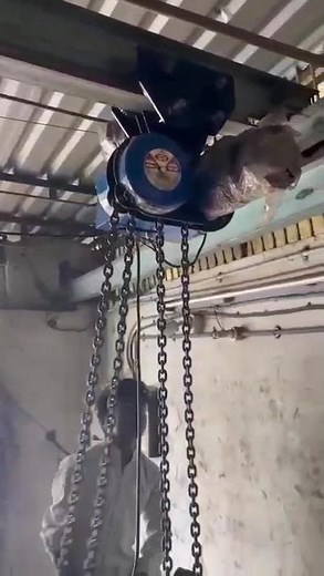 electric chain hoist with trolley #chainhoist