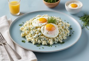 Fluffy Egg White Scramble