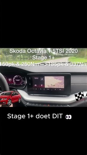 Skoda Octavia 1.5 TSI Stage 1+ | 150pk ➜ 185pk