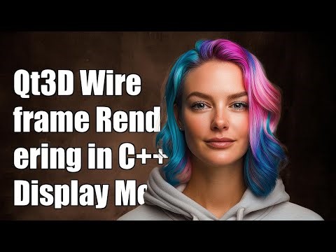 Qt3D Wireframe Rendering: How to Display Meshes in Wireframe Mode with C++
