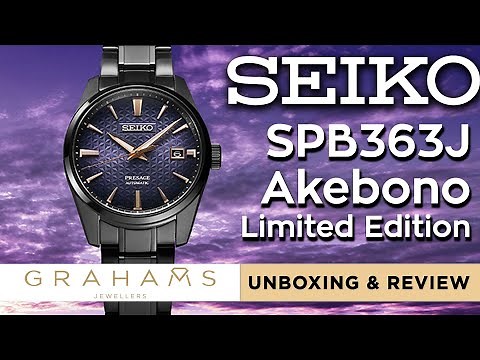 Seiko Presage SPB363J | Sharp Edge Series | Unboxing & Quick Look