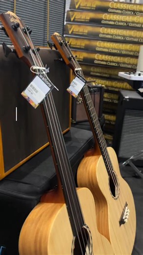Bromo Mini Jumbo Bass vs Tahoma Mini Jumbo Fretless Bass comparison ...