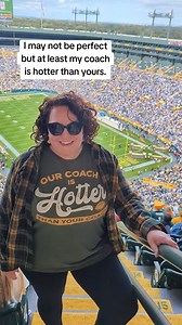 This tee is basically a Packers fan essential—cute, comfy, and scientifically accurate. Linking it here so every proud member of LaFleur Nation can join me in the truth-telling. #OurCoachIsHotterThanYours #MattLaFleur #GreenBayPackers #GoPackGo #PackersNation #NFLFans #FootballFashion #GameDayShirt #SportsHumor #PackersGirl #ThirstTrapButMakeItSports affiliate link: https://amzn.to/4oFXOMj | Oh That Mom Glow