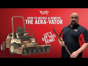 How To Install & Remove The AERA-Vator Attachment