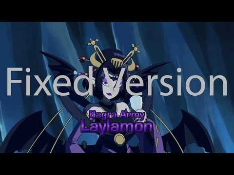 Digimon Fusion but only when Laylamon (Lilithmon) speaks (English dub) (New)
