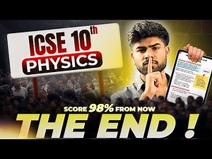 My Last & BEST ICSE Physics Strategy Ever 😱 | Physics Decoded | ICSE 10th 2026