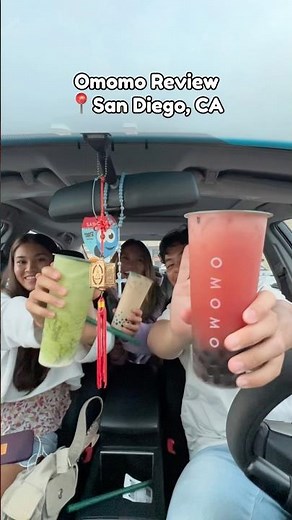 Omomo Tea Shop Review #asian #socal #boba #milktea