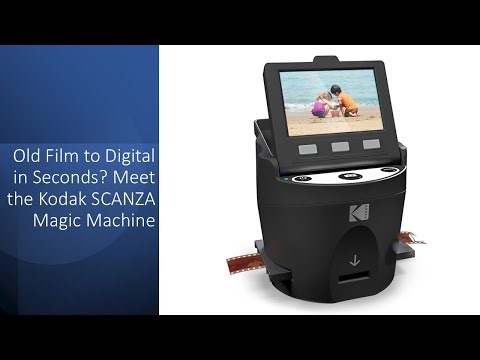 Old Film to Digital in Seconds? Meet the Kodak SCANZA Magic Machine