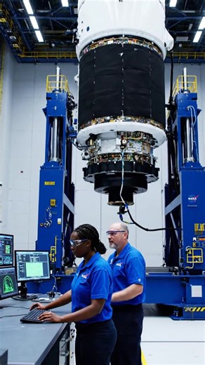 Shaking for Space Artemis Rocket Stage Under Vibration Test #space #science #earth #BOOMchallenge #NASA #hubble #JWST #SpaceX #science #fact #solarsystem #cosmos | Space Verse