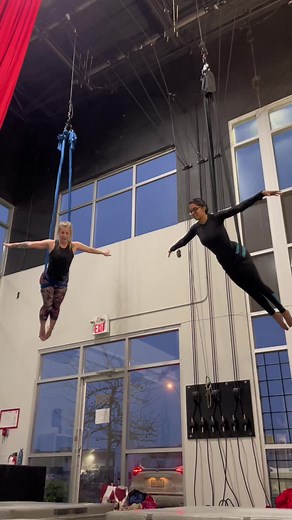 Aerial Silks Ping Pong Drop Tutorial