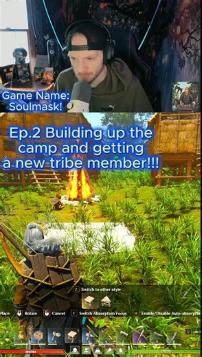 Ep.2 This Aztech Survival game is awesome! #soulmask #basebuilding #gaming #gamingcommunity