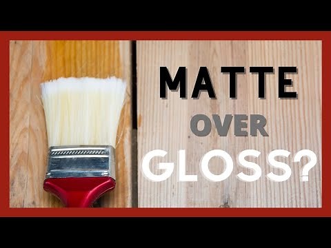 Can you put Matte over Gloss Varnish? TIPS & TECHNIQUE