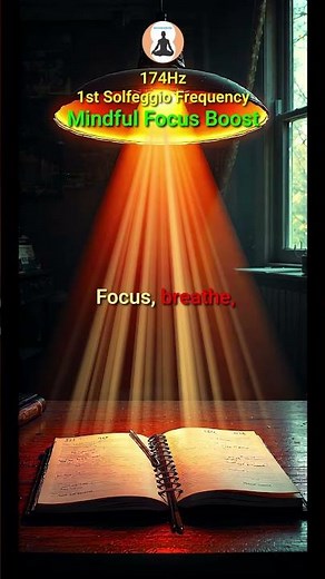 174Hz | Mindful Focus | Sharpen Your Concentration #solfeggiofrequencies #frequency #frequencies