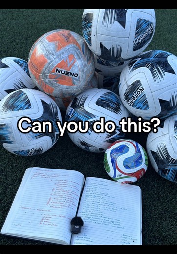 Can you do this? Make the ball stop dead on a flat disc. Make it stick! ##football #soccer #footballcoach #footballcoaching