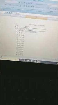 how to convert any date into full date format in ms excel step by step by shahid sir