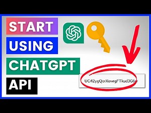 How To Start Using The ChatGPT API?