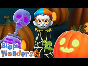Scary Halloween Reunion 🎃🦇👻 | Blippi Wonders Educational Videos for Kids - Videos For Kids