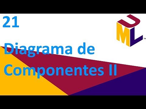 Component Diagram II - 21- UML Tutorial in Spanish