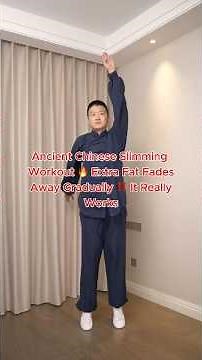 Ancient Chinese Slimming Workout 🔥 Extra Fat Fades Away Gradually ‼️ It Really Works