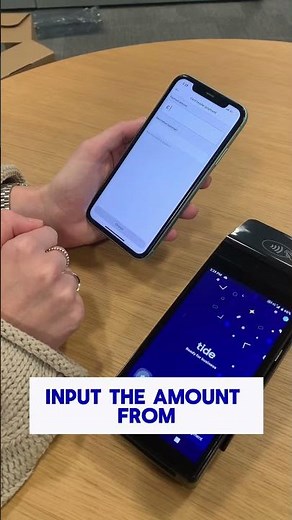 How to take a payment on the Tide Card Reader Plus