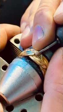 Making a Braided Gold Wire Ring #gold #ring #jewelry #handmadejewelry #jewelrymaking
