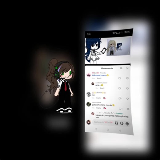 for u zaii#fyp#gacha life#oc x maid outfit#