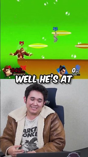 This Kazuya was bullying DK until this happened #smashbros