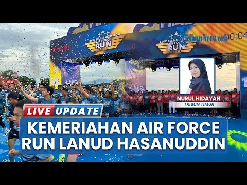 6.000 Pelari Ikuti Air Force Run 2025 Lanud Sultan Hasanuddin: Fuel Your Stride, Touch The Sky!