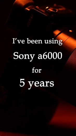 5 years with Sony a6000. Is the camera really important? #shorts #photography #cameragear #sonyalpha