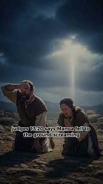 “The Angel Who Walked Into Fire — Manoah’s Terrifying Visitor”#BiblicalMysteries#AngelOfTheLord