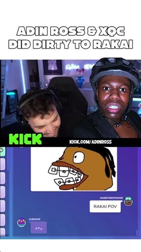 Adin Ross and XQC dis dirty with Rakai’s painting